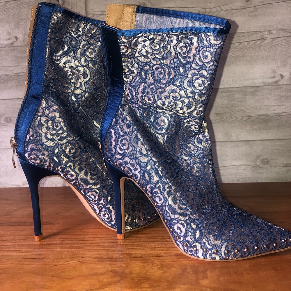 Heeled boots.